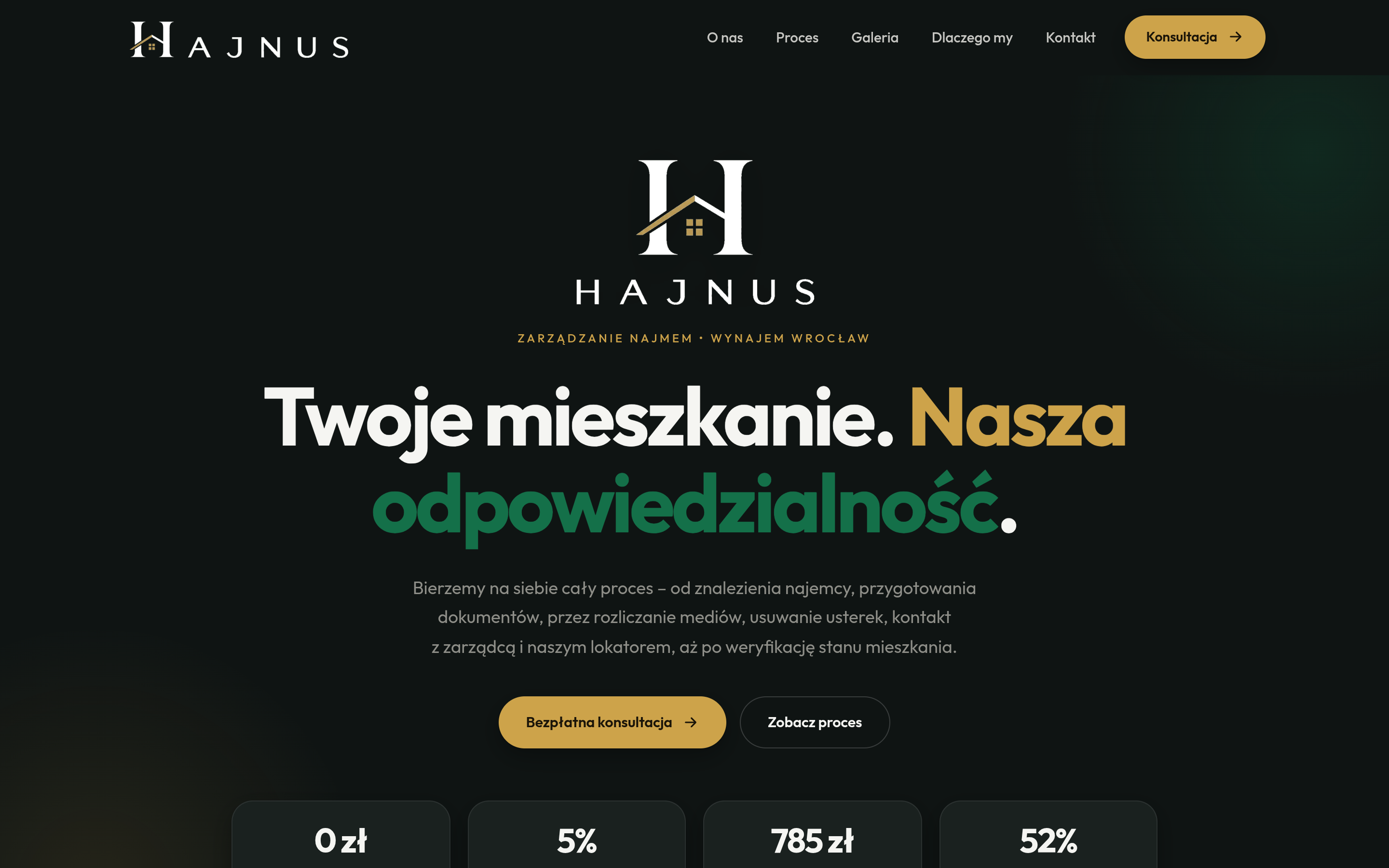Screenshot hajnus.pl
